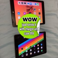 ipad 4 16 gb come with case charger like new 