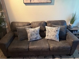2 PIECE Gray Sofa Set - MUST GO!!!!