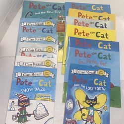Kids Book Lot Of 13. Pete The Cat 