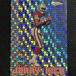 1993 Pacific Prism Insert Holo Jerry Rice #15 San Francisco 49ers