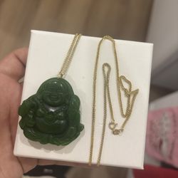 925 Gold Chain With Buddha pendant 