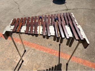 Vintage 1920s J.C. Deagan Rosewood Xylophone - Serial #5653 - Golden Age Mallet