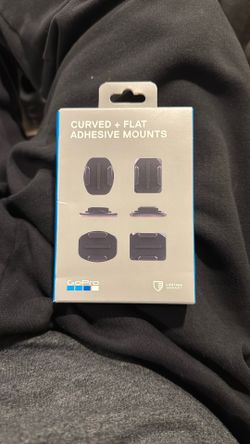 📸 GoPro Curved + Flat Adhesive Mounts (New)