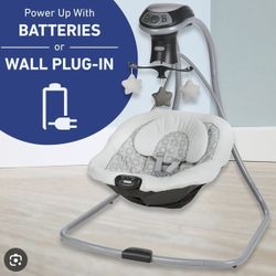 Baby Swing And Bouncer Simple Sway Graco New In The Box 