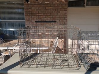 metal cage 36"length x 23"width x 24" height