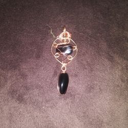 Black Onix Homemade Charm