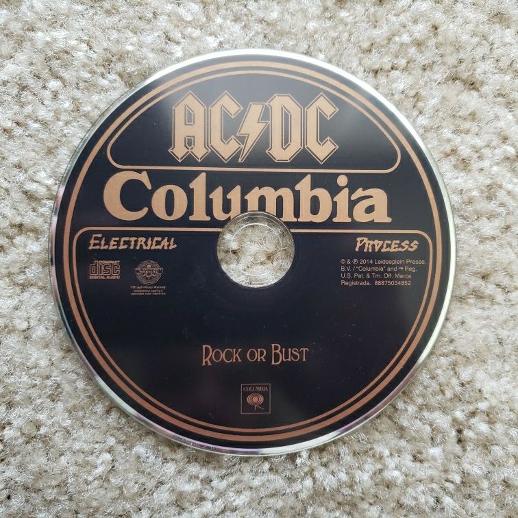 Rock or Bust - AC/DC (2014, Columbia) CD