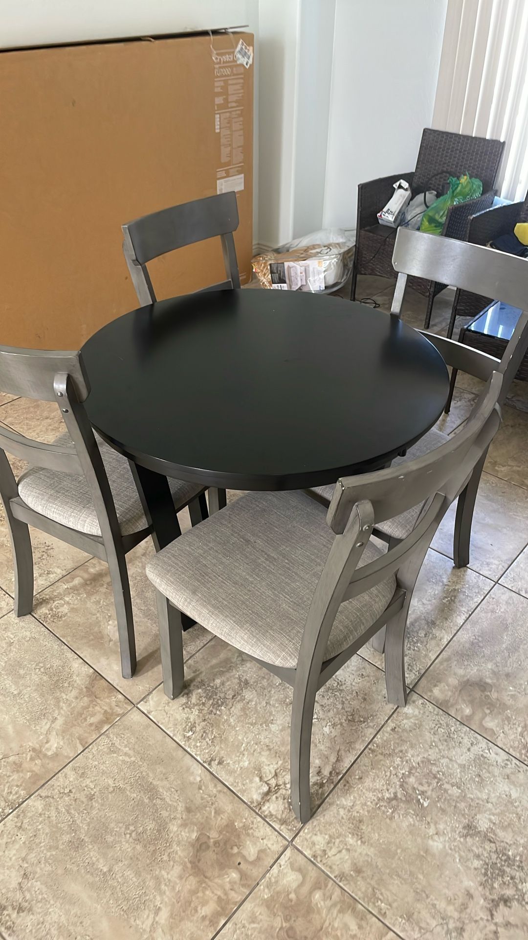 Table And 4 Chairs