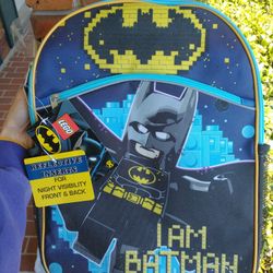 New Lego Batman Kids Backpack 
