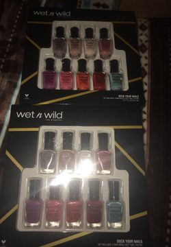 Wet and wild $5.00 each or 2/9.00