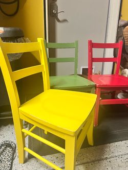 Pottery  barn kids chairs