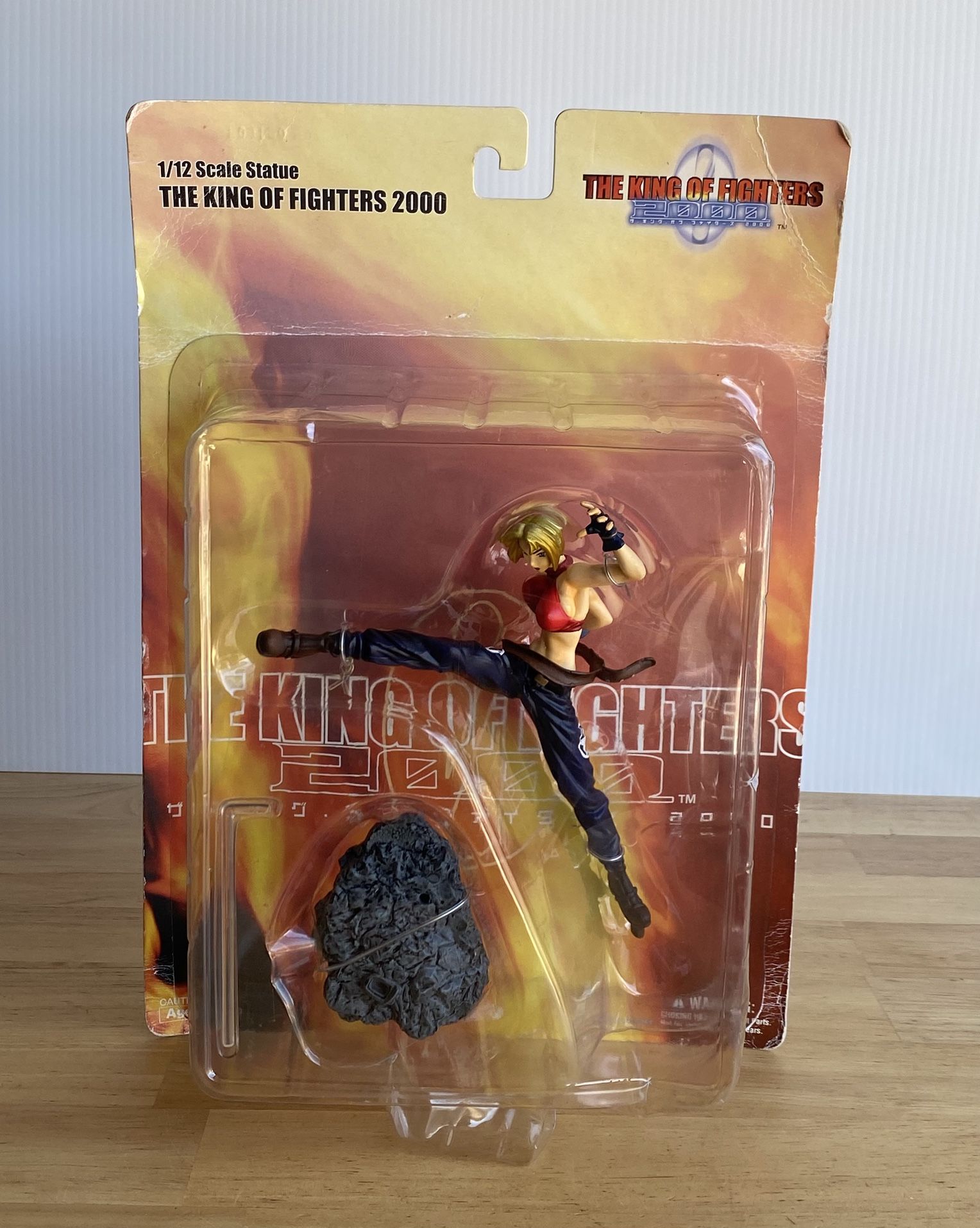 The King Of Fighters 2000 BLUE MARY Figure Yamato 1/12 Scale Statue NEW SEALED!