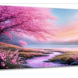 Canvas Wall Art Cherry Blossom 