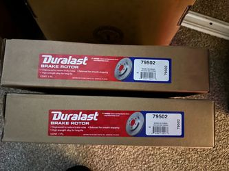 79502 Duralast Rear Disc Brake Rotor