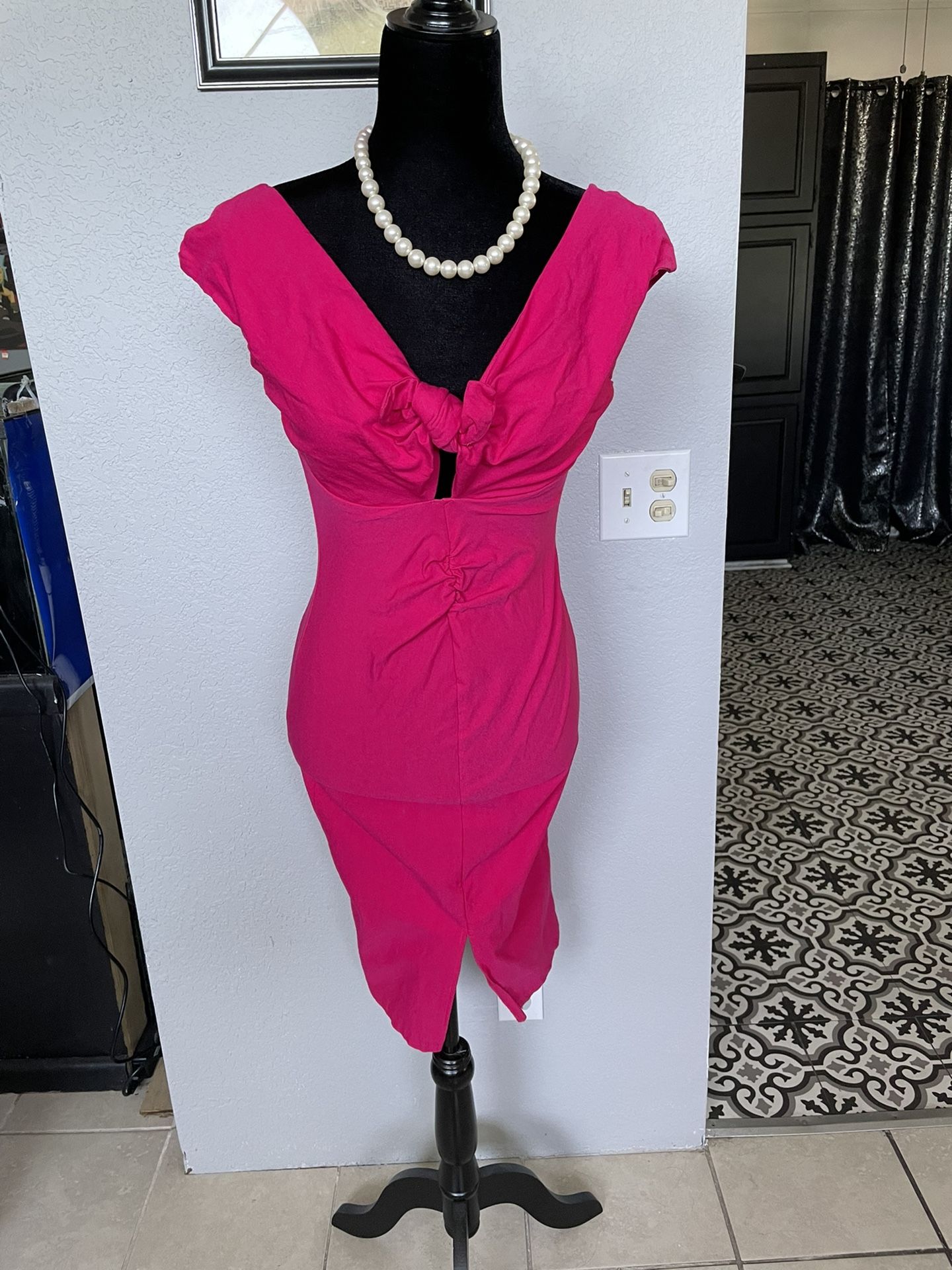 Hot Pink Pinup Dress