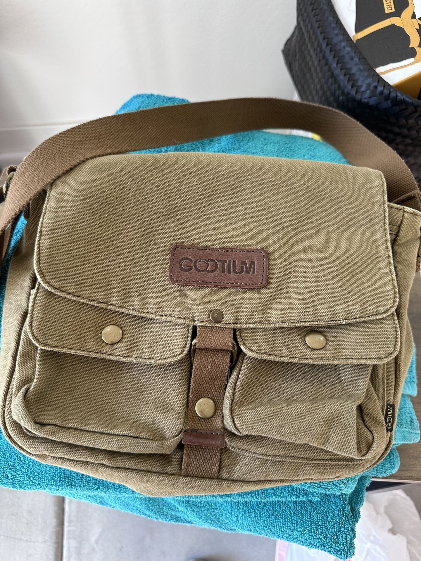 50% Off | Canvas Messenger Bag | Military Satchel