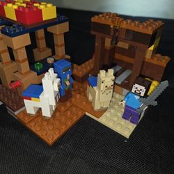 Lego Minecraft, "the trading post."
