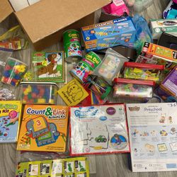 Learning aids, teaching aids, toys