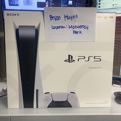 Playstation 5 Disc -$760