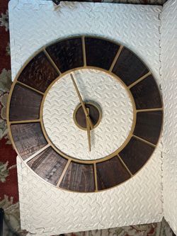 Brown Wall Clock, Modern, New
