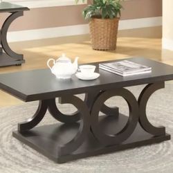 Shelly Cappuccino Coffee Table 