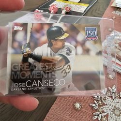 Jose Canseco Baseball Cards Lot 