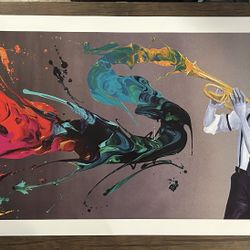 🤩NEW Kre8 “Colorful Notes” Lithograph Printed W/ Signature Certificate Included