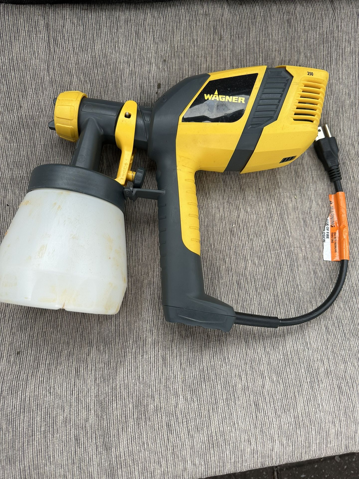Wagner Spraytech 0529042 Control Spray 250 HVLP Stain Sprayer for Staining and Sealing Indoor/Outdoor Home Projects