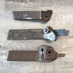 (3) LATHE TOOL HOLDERS FOR $30