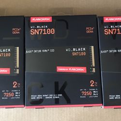 SanDisk Western Digital WD_BLACK 2TB SN7100 NVMe Gen4 Internal SSD