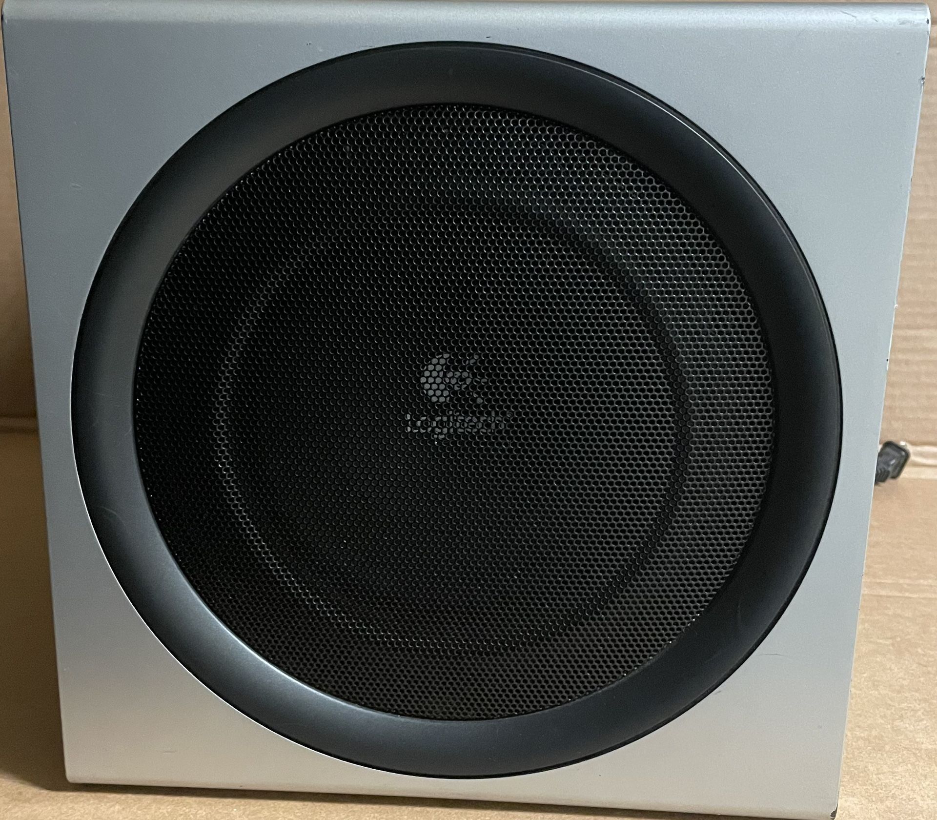 Logitech Z-2300 Speaker Subwoofer 120 Watt Desktop Computer RCA Inputs TESTED