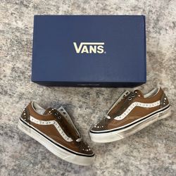 Vans Pearlized Cocoa Brown size 9.5