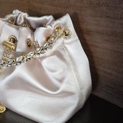 House Of Harlow 1960 Jewled Handle Bag