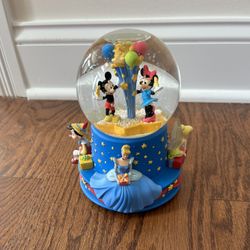 Disney Musical Birthday Water Globe Limited Edition