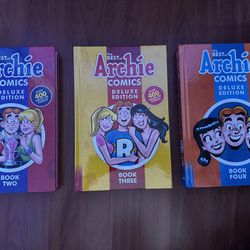 THE BEST OF ARCHIE COMICS — Deluxe Edition Books 2-4
