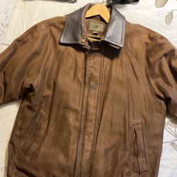 Suede Leather Jacket 