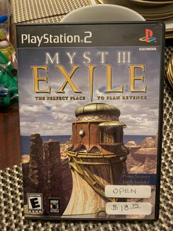 PS2 - MYST III EXILE
