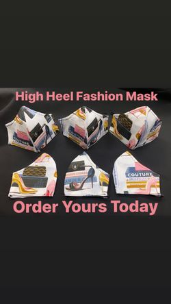 High Quality Face Masks Various Styles Triple Fabric Wire Nose Pinch