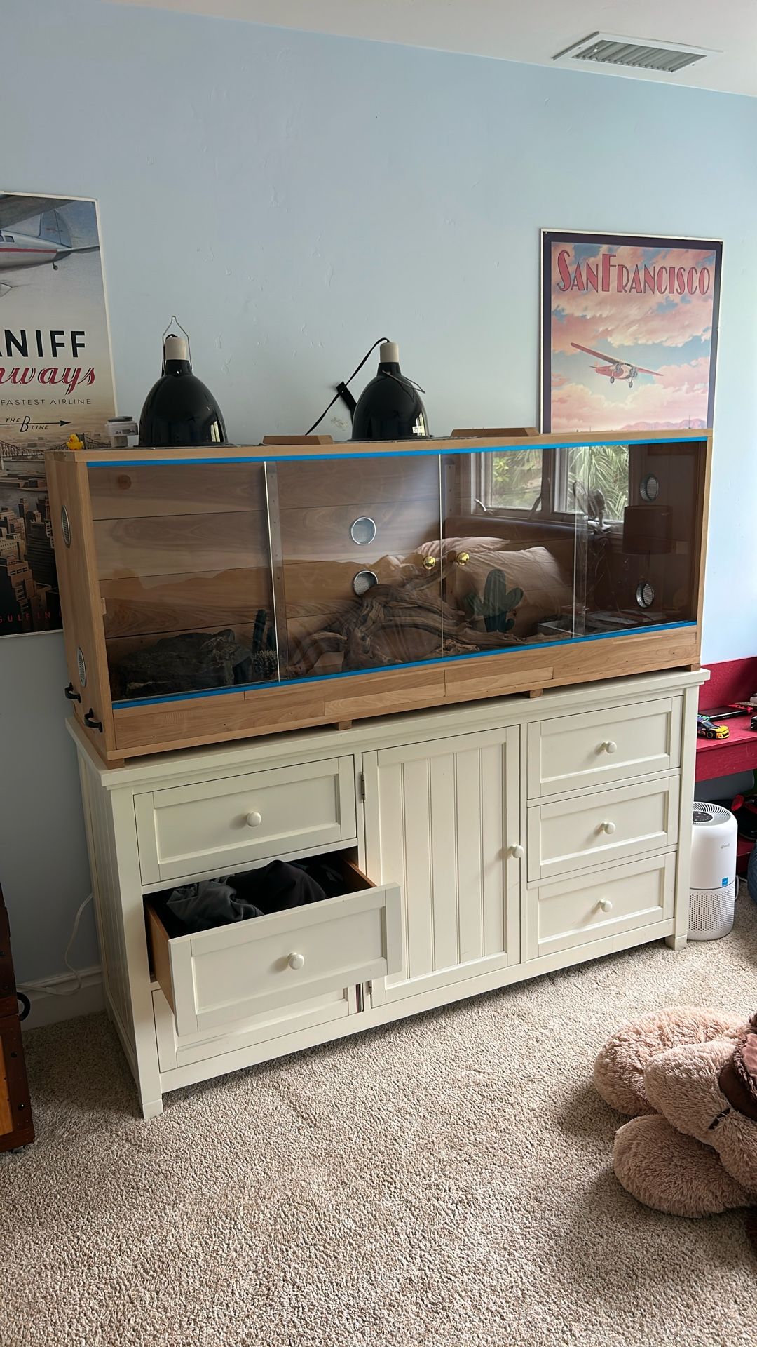 Custom Large Tank For Reptiles 5ft-2ft-1.8ft