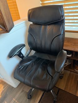 Leather Office Chair Black
