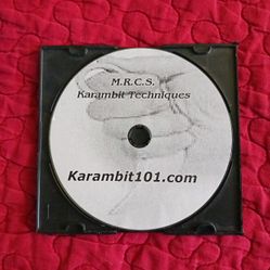 Karambit Training Knife Instruction DVD Video Pencak Silat MMA