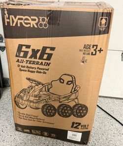 Hyper all terrain 6*6 12 V space buggy