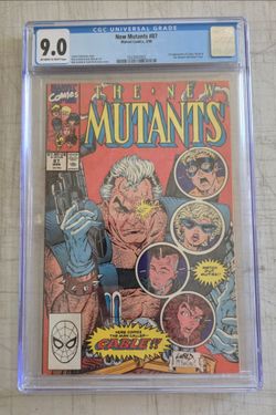 New Mutants #87 CGC 9.0
