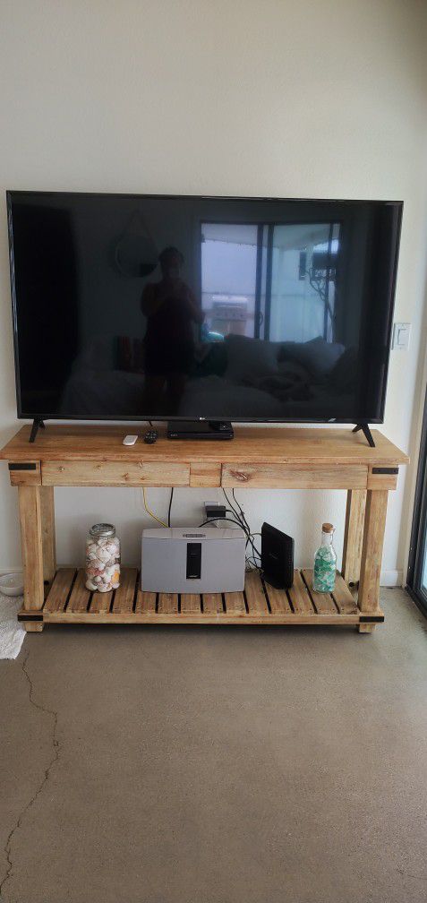 Wood TV Stand Console/entry Table/buffet 