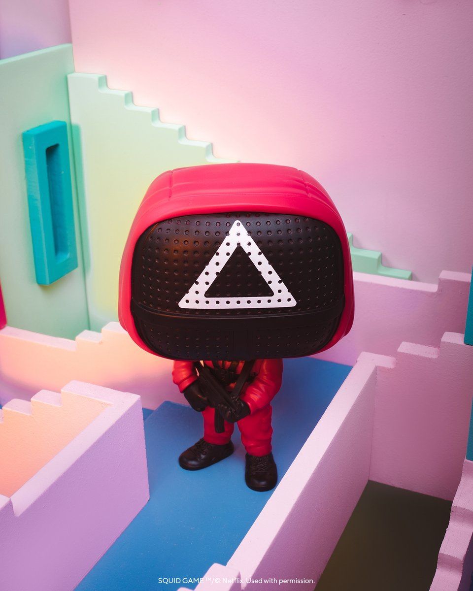 Squid Games: Triangle Soldier Funko Pop! Exclusive