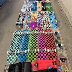 Skateboards Different Size And Prices