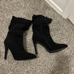 Diamanté Booties