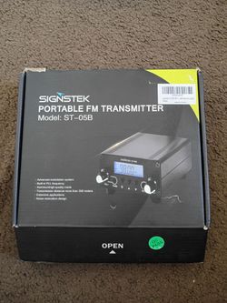 Signstek Portable FM Transmitter