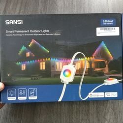 New SANSI smart permanent outdoor lights