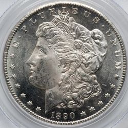 1890-CC Morgan Silver Dollar! Amazing eye appeal!
